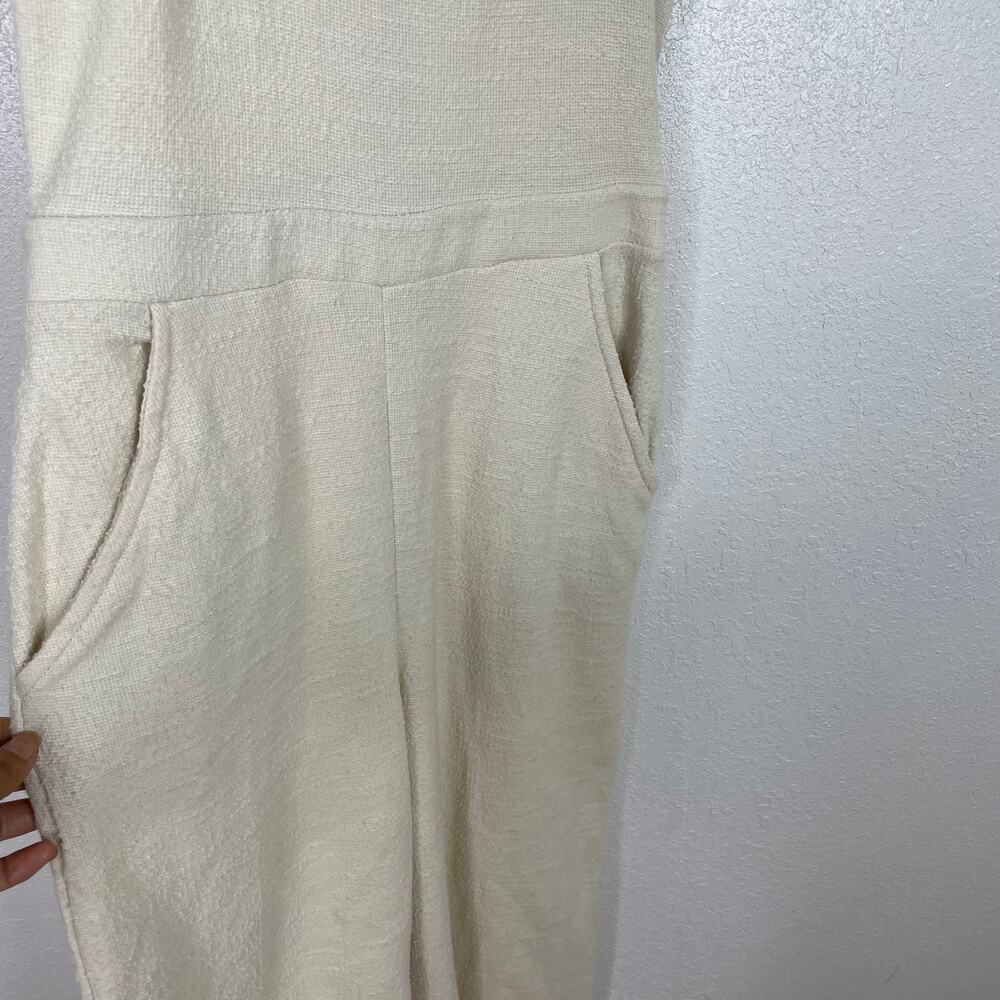 Madewell Texture & Thread Ruffle-Strap Jumpsuit 00 - Picture 3 of 10